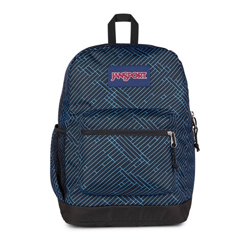 Mochila Portalaptop Cross Town Plus Black/Black/Azul