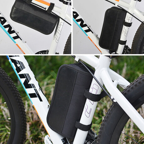 Set Herramientas P/Bicicleta Multitool Reparación Neumáticos Negro