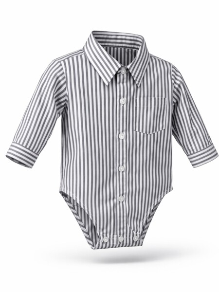 Camisa Body Rayas Negras