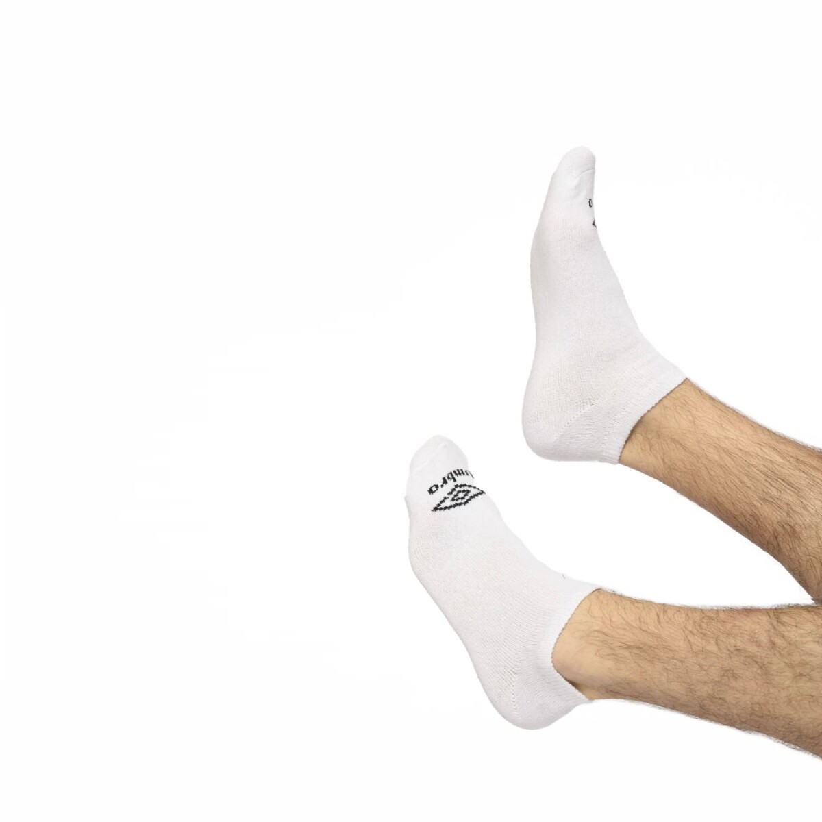 Medias de Hombre Umbro Low Liner - Blanco 