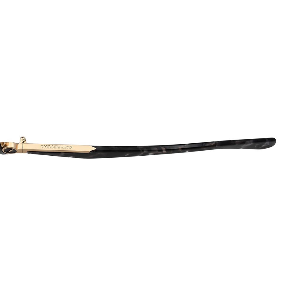 Lentes de sol De Acero Inoxidable Cuadrado Premium Gradiente/Dorado
