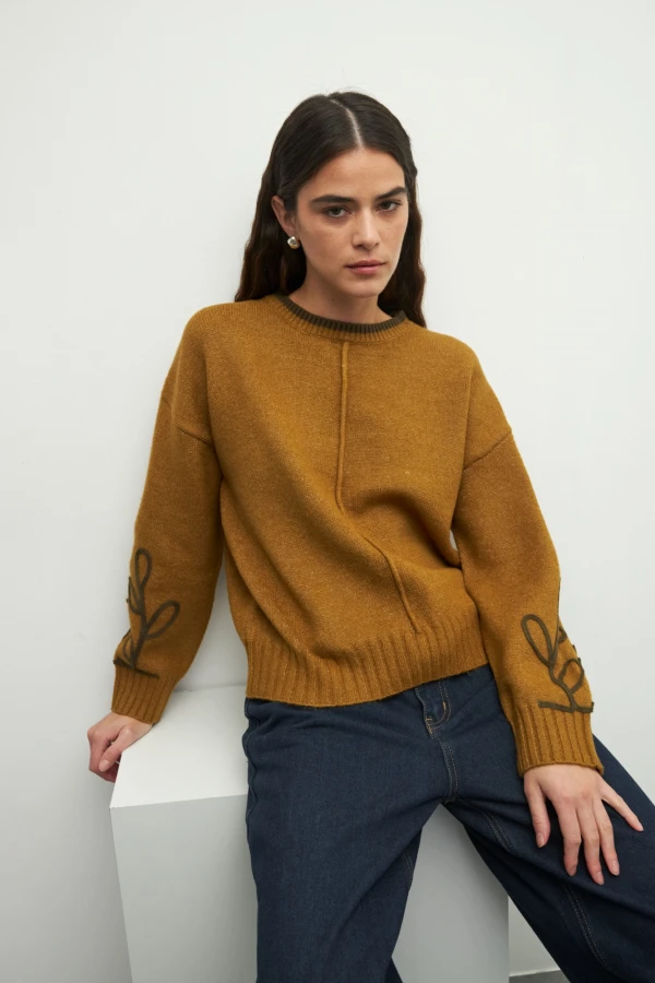 SWEATER MERVIN Verde Seco