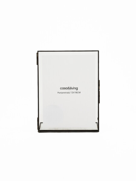 PORTARRETRATO DE METAL NEGRO
