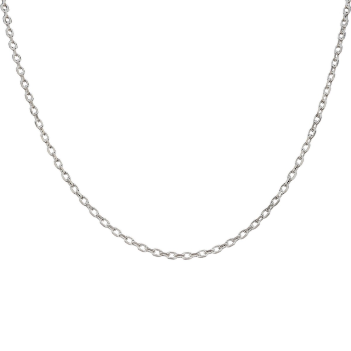 Cadena Force Oval-Plata 925-Sin Piedra-CD3131 - sinpiedra 