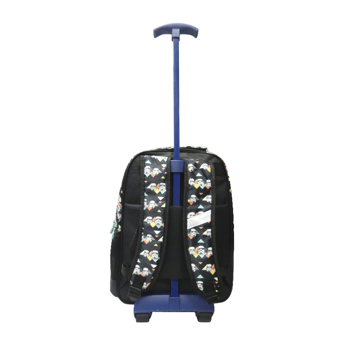 Mochila Infantil con Carro Jacquard Grande 40 x 30 cm - STAR WARS AZUL ...