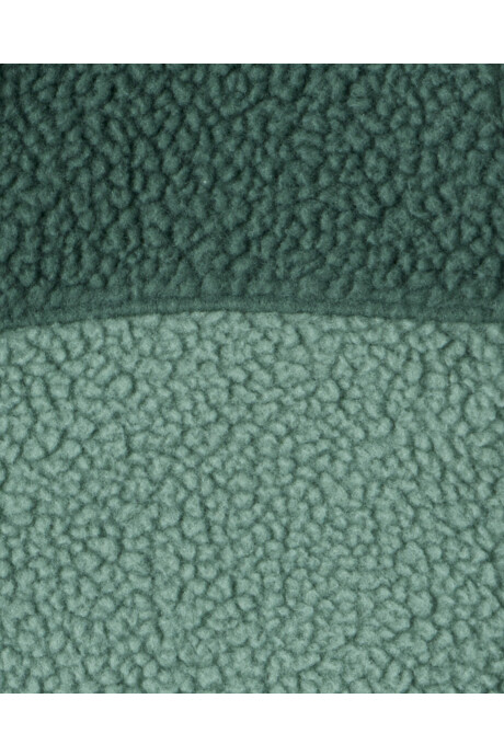 Campera de polar, diseño colorblock Sin color