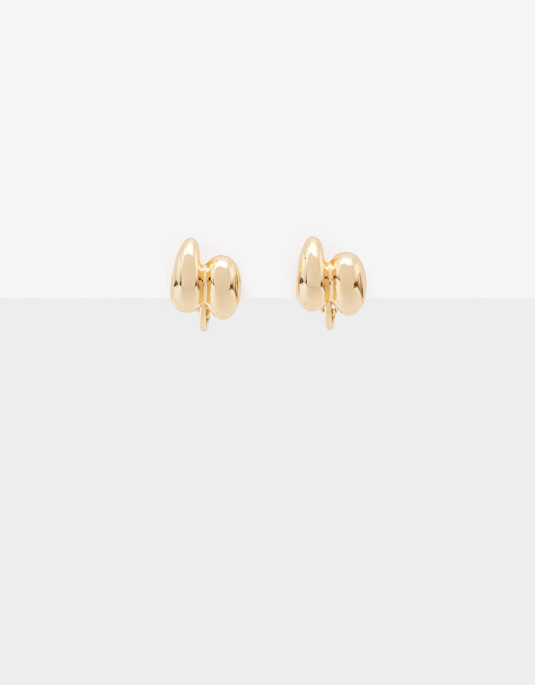 Aros Clips Metal Aros Clip Metal Gota - Dorado