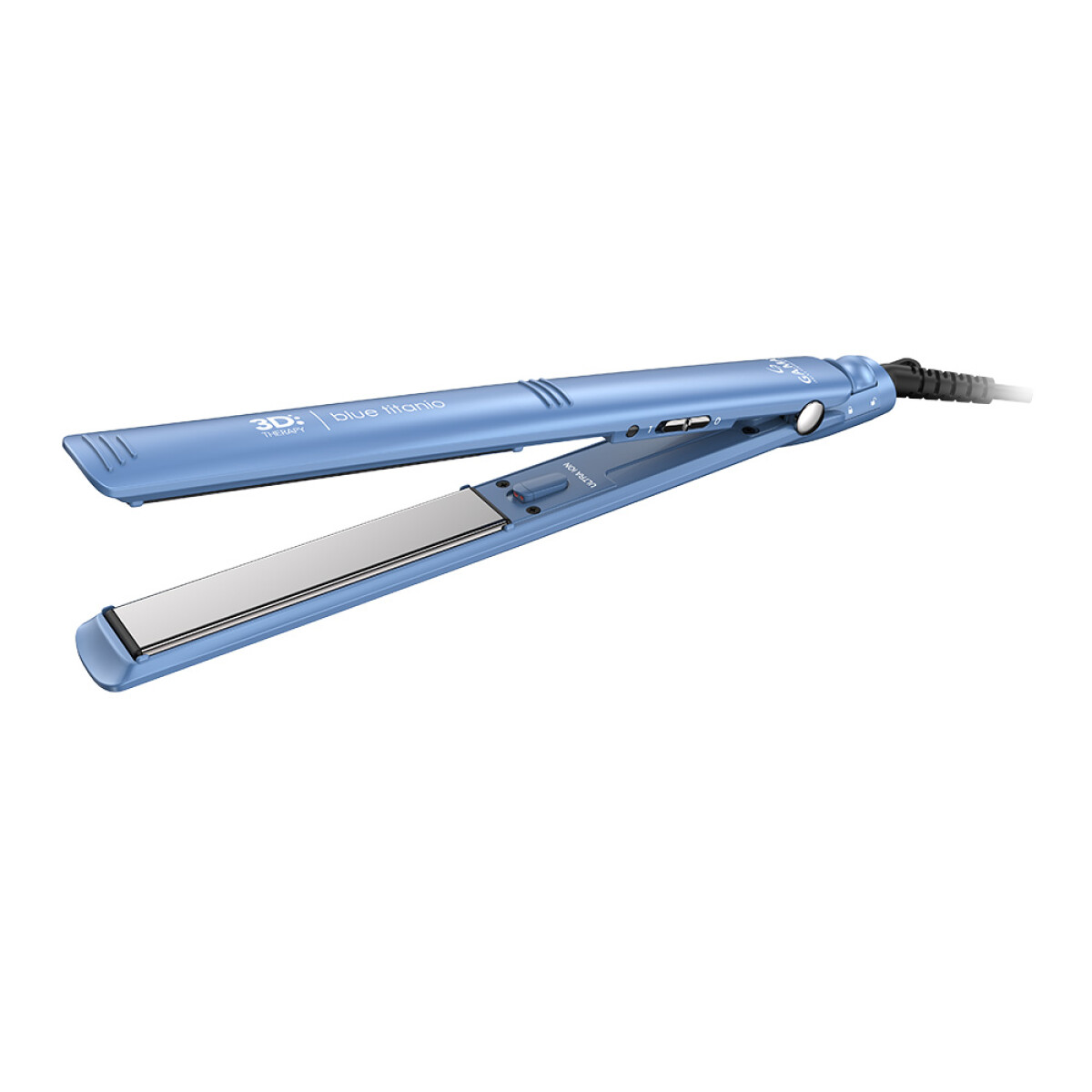 Plancha GA.MA Elegance 3D Blue Ion Plus Titanio 