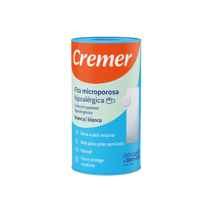 CINTA HIPOALERGE CREMER 10 CM X 4,5CM única