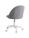 Silla escritorio KOKKEDAL tela gris/blanco Silla escritorio KOKKEDAL tela gris/blanco