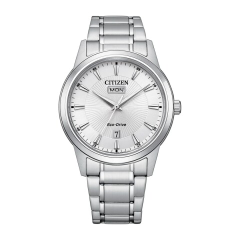 Reloj Citizen Eco-Drive AW0100-86A para hombre en acero Plateado