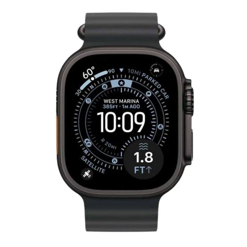 Apple Watch Ultra 3 49mm Ti Black Ocean Band Black MF0J4LW/A Apple Watch Ultra 3 49mm Ti Black Ocean Band Black MF0J4LW/A