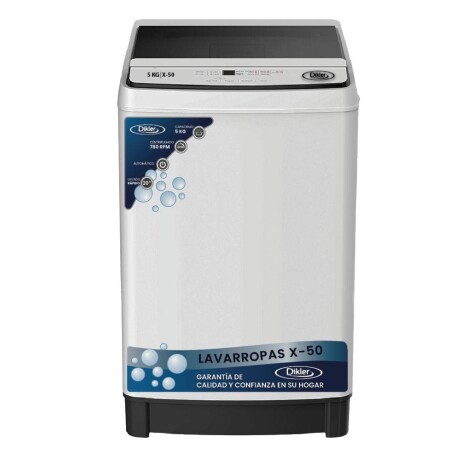Lavarropas Dikler 5 KG X-50 gris Lavarropas Dikler 5 KG X-50 gris