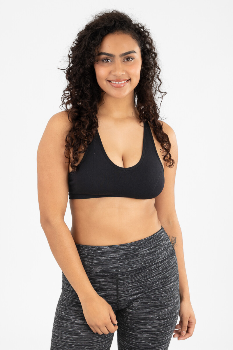 Top deportivo crossed Negro