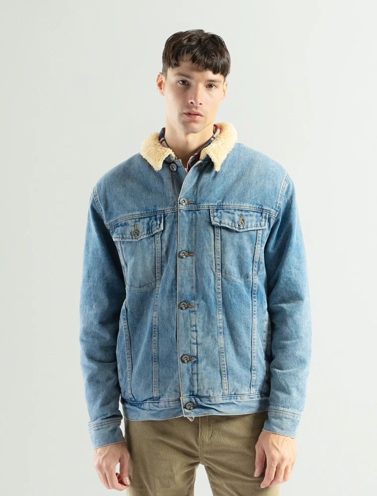 Campera de Jean con Corderito Jean