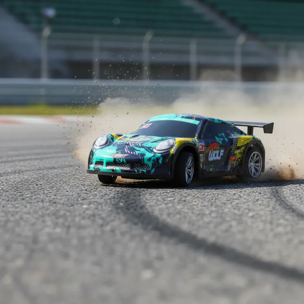 Auto Rc Deportivo Estampado Hace Drift / Derrape VERDE