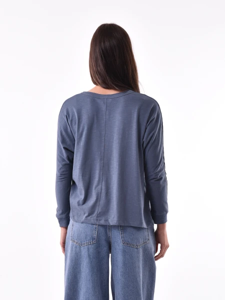 REMERA SANTOU AZUL PIEDRA