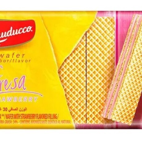 WAFFLE MINI BAUDUCCO 30G FRESA WAFFLE MINI BAUDUCCO 30G FRESA