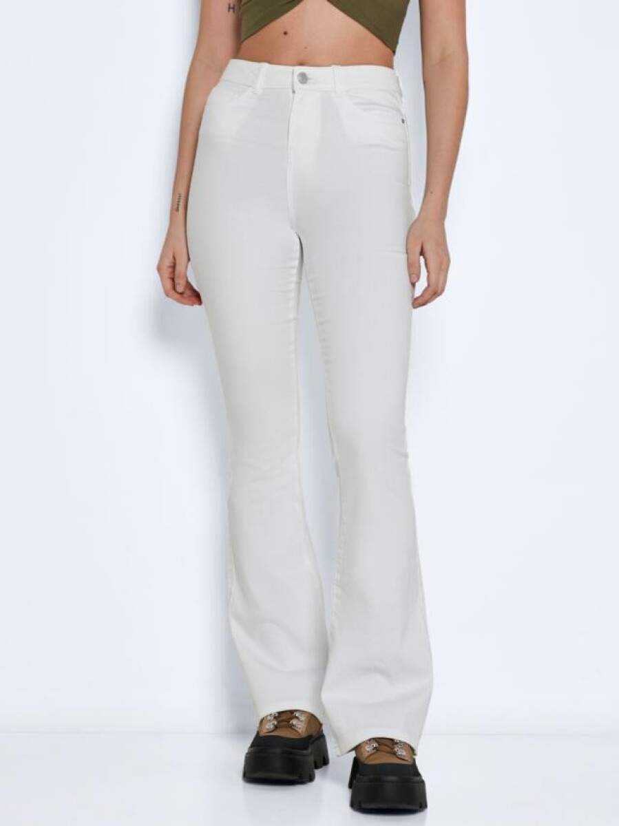 Jeans Sallie Flare - Bright White 