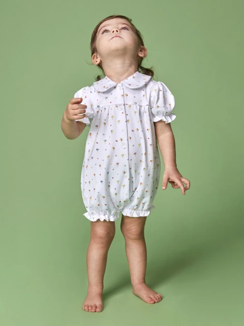 Pijama Estampado Helados Blanco