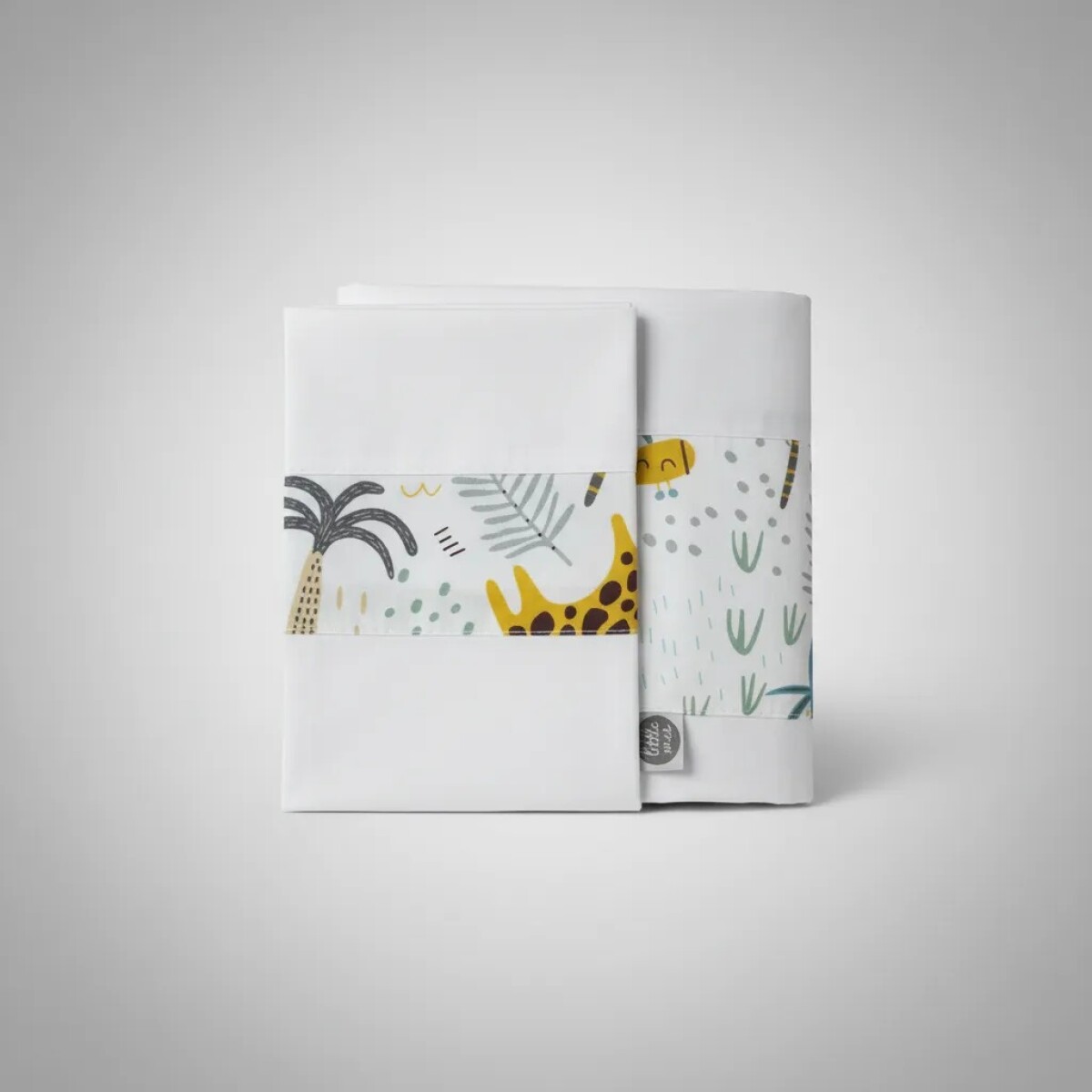 Sabanas minicuna colecho Little Ones - chetaa gris 