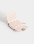 Billetera Clasico Billetera De Cuerina Con Broche - Rosa Viejo
