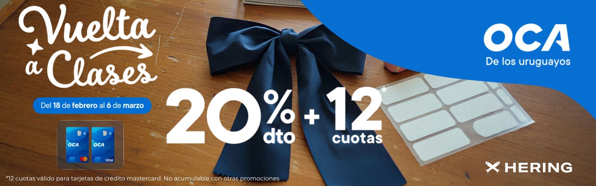 VUELTA A CLASE CON OCA