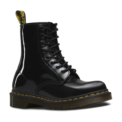 1460 - Mujer Black Patent Lamper