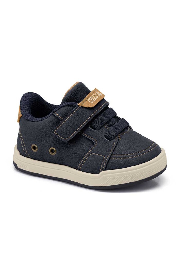 ZAPATENIS KLIN FLYER BABY 1 VELCRO Azul-marino