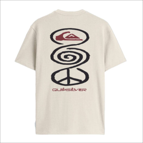 Remera Quiksilver Harmony Spyral Blanco