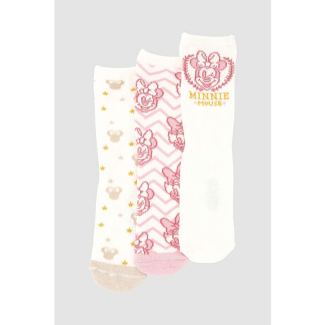 Pack x3 medias algodón bebe minnie Variante 26