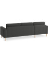 Sofá SVALBARD chaise longue gris oscuro Sofá SVALBARD chaise longue gris oscuro
