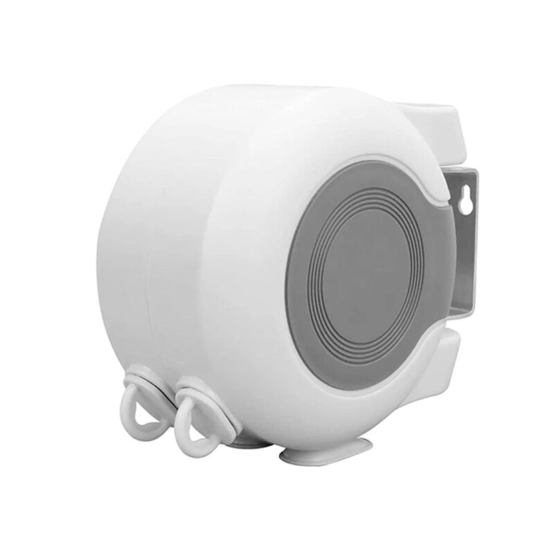 Tender De Ropa Doble Linea 13mts Tendedero D Pared Retractil Blanco Con Gris Tender De Ropa Doble Linea 13mts Tendedero D Pared Retractil Blanco Con Gris