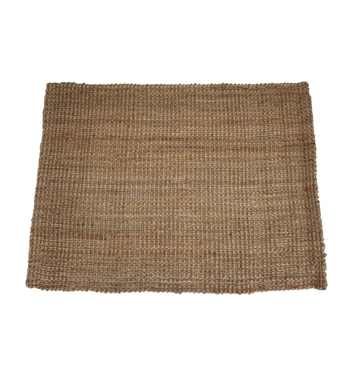 Alfombra de yute 160x120cm natural - Liso 
