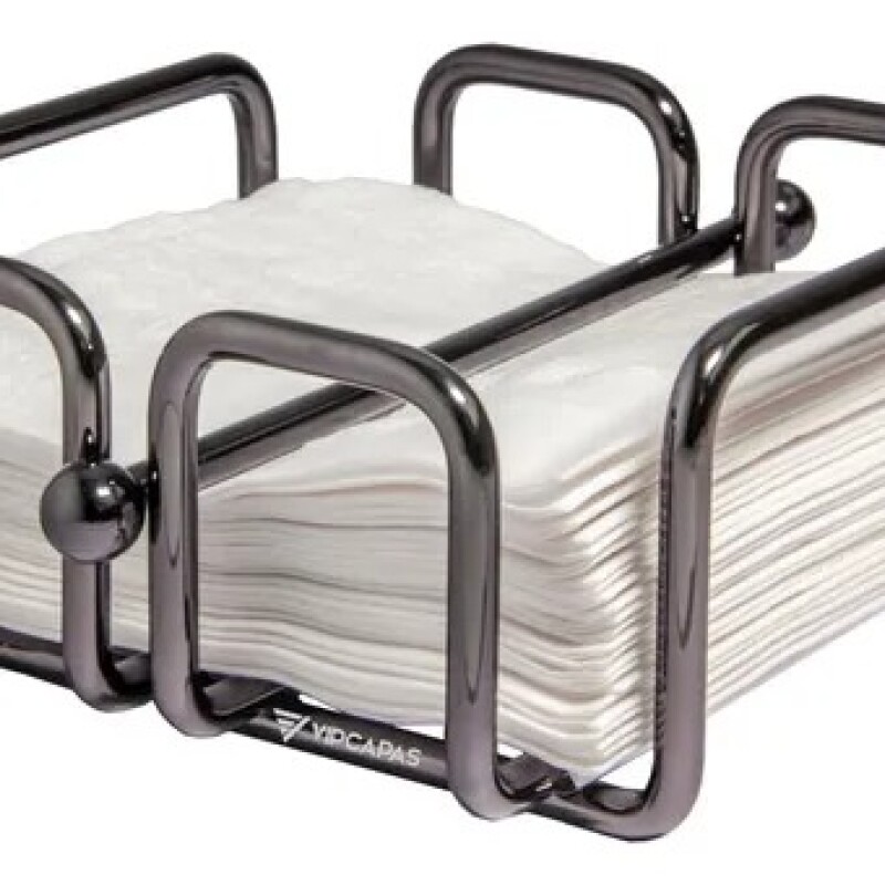 Servilletero Chico De Acero Niquel Servilletero Chico De Acero Niquel