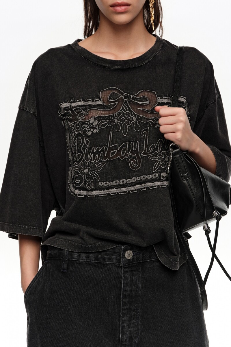 CAMISETA Negro