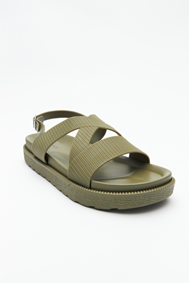 SANDALIA RAK Verde Militar
