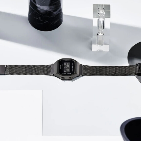 Reloj CASIO RETRO A168WEMB-1BDF Acero Negro Esfera 33mm 0