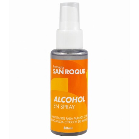 Alcohol en Spray San Roque Cítrico 80ml Alcohol en Spray San Roque Cítrico 80ml