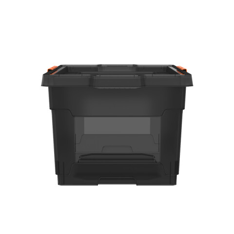 Caja organizadora en ppl ahumado 60 litros -TRAMONTINA TD0159