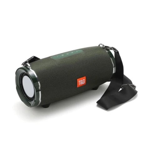 PARLANTE PORTÁTIL TG187 50W SIMIL BOOMBOX CON COLGANTE DE TRANSPORTE VERDE PARLANTE PORTÁTIL TG187 50W SIMIL BOOMBOX CON COLGANTE DE TRANSPORTE VERDE