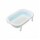 Baño Bañera Plegable Para Bebe Anti Frio Varios Colores Celeste