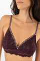 Bralet enchant Bordeaux oscuro