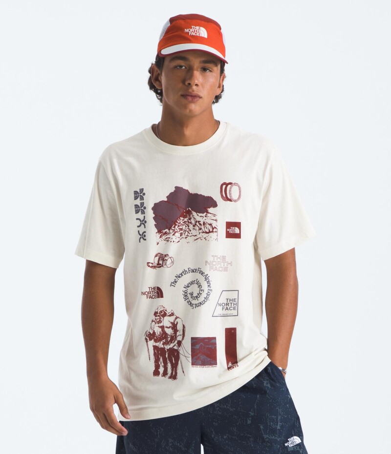 Remera regular Indigo Illusion White Dune