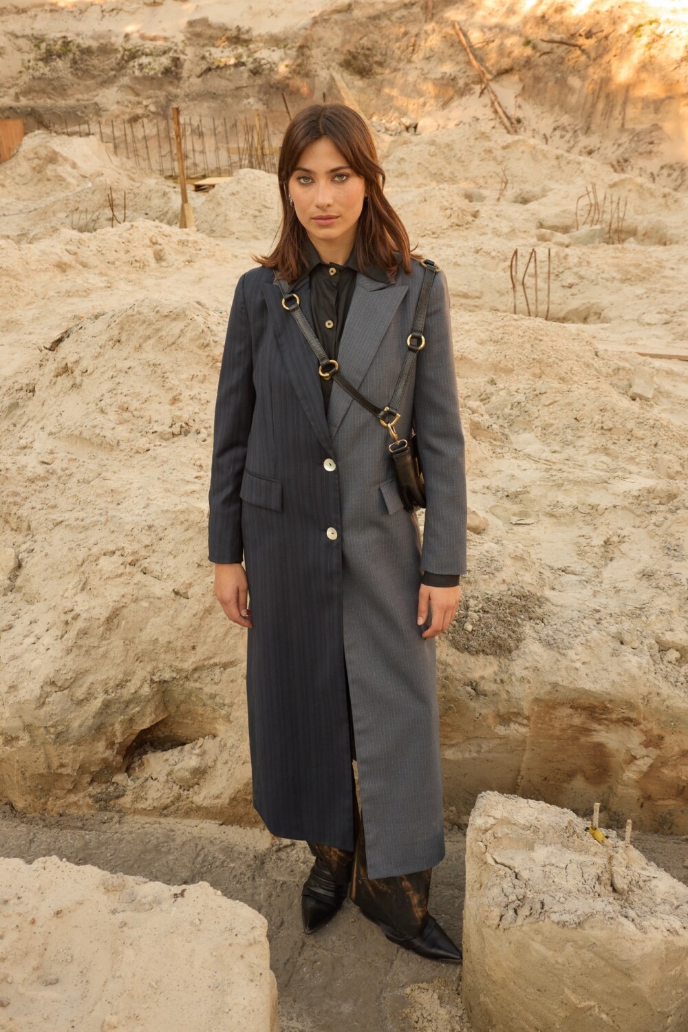 Double Trouble Coat Combinación 1