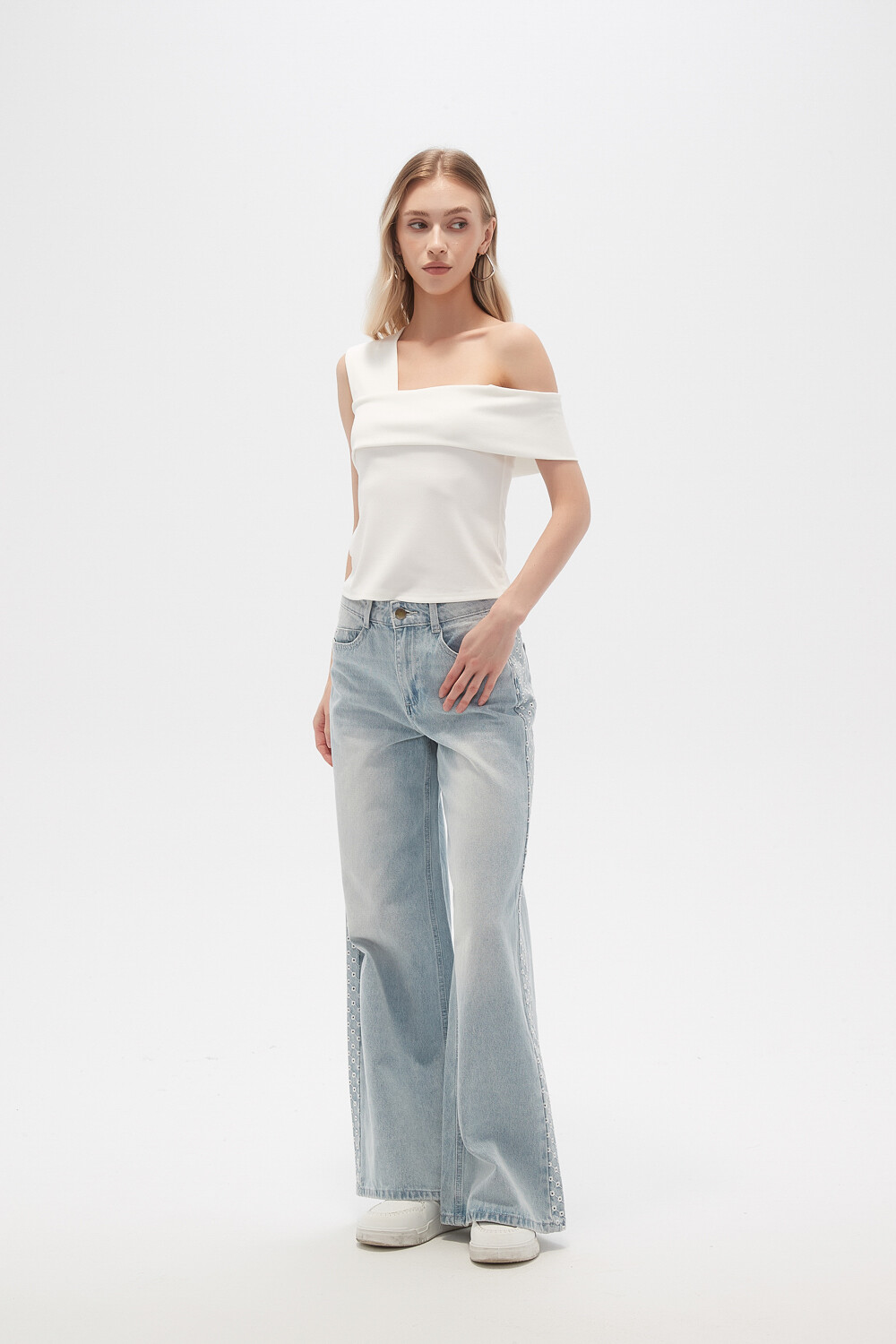 Pantalon Corfu Celeste