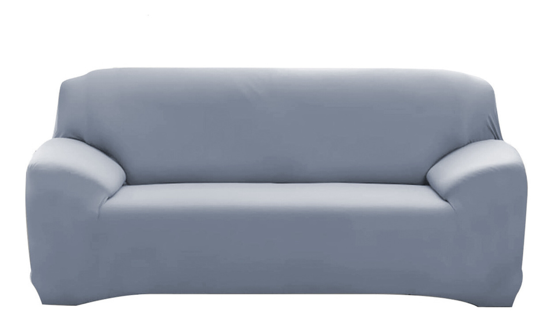 Cubre Sofa Elastico Elastizado Funda 4 Cuerpo Plaza - Variante Color Gris Claro 1 