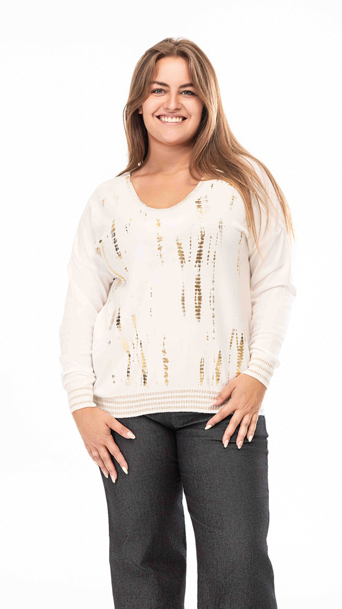 Sweater Madrid Blanco