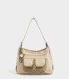 Carteras Grandes Blanco Crudo