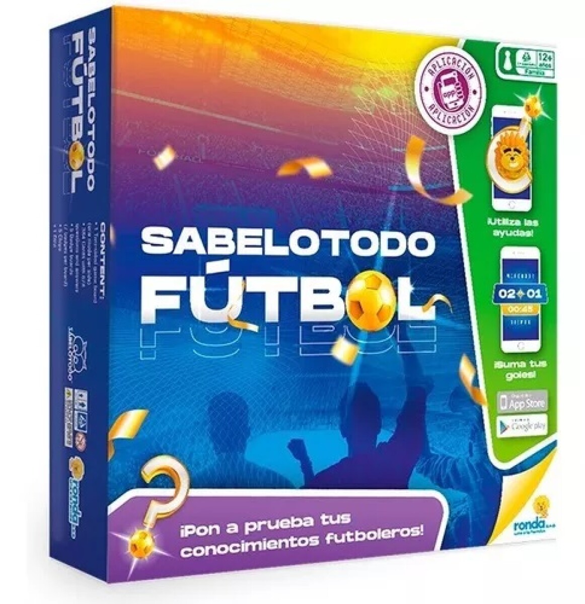 Juego De Mesa Sabelotodo Fútbol - Ronda 